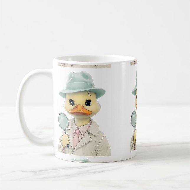 Taza De Café Detective Pastel (Izquierda)