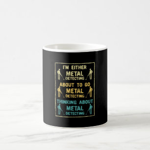 Taza De Café Detector Metalizado de detección metalizado