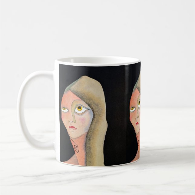 Taza De Café "Detener" (Izquierda)