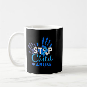 Taza De Café Detener el maltrato infantil Trabajador social Awa