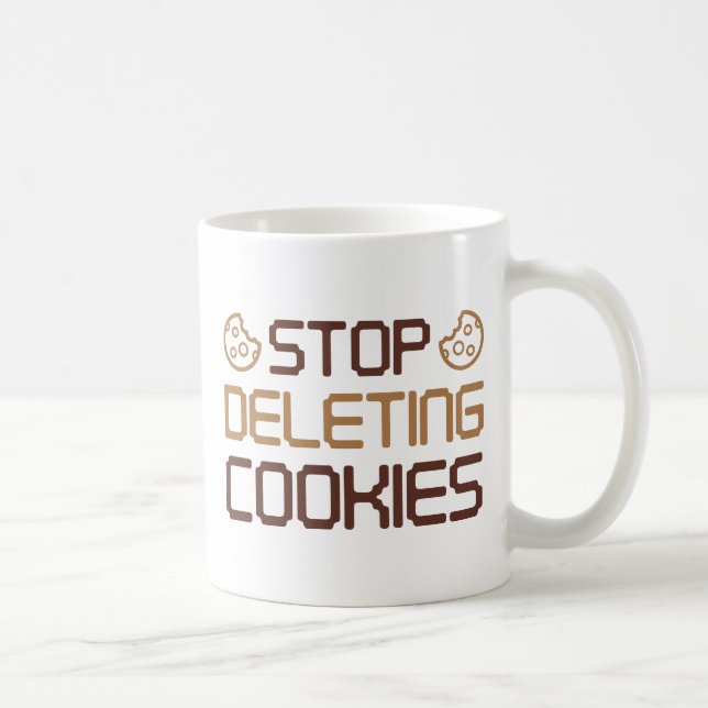 Taza De Café Detener la eliminación de cookies (Derecha)
