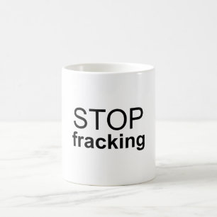 Taza De Café Detener la fractura hidráulica