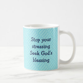 Taza De Café DETENGA SU TURQUÍA Inspiradora DE RESTRESIÓN