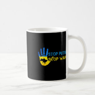 Taza De Café Detengan a Putin Detengan la Guerra Apoyemos a Ucr