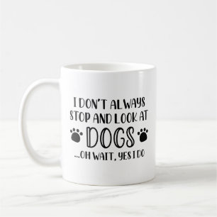 Taza De Café Detente Y Mira A Los Perros