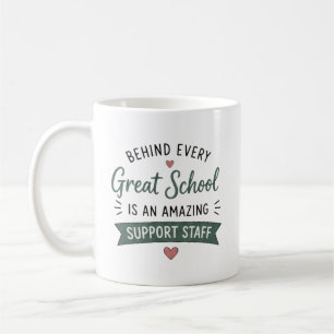 Taza De Café Detrás de cada gran regalo para el personal de apo