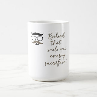 Taza De Café Detrás De Esa Sonrisa