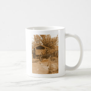 Taza De Café Detrás del granero