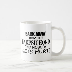 Taza De Café Detrás lejos del clavicordio