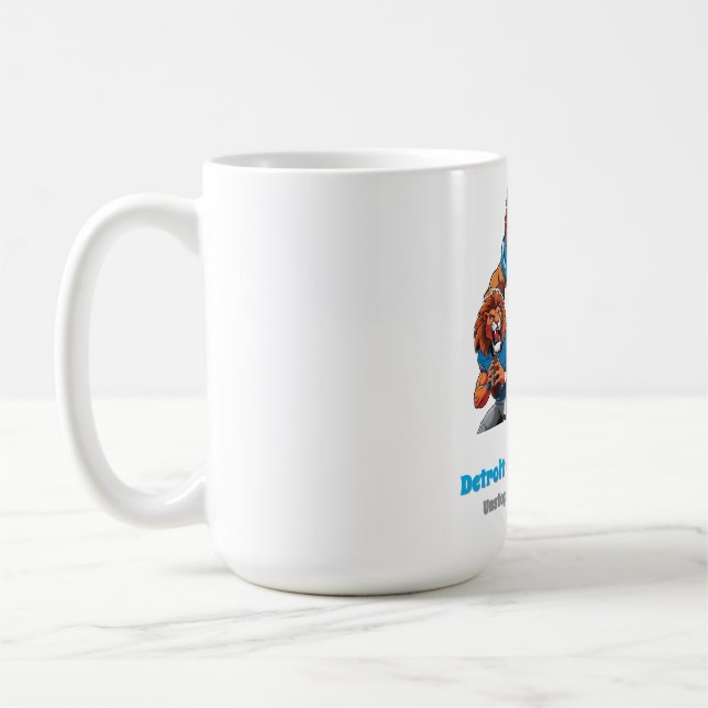 Taza De Café Detroit Grit Lions Pride (Izquierda)