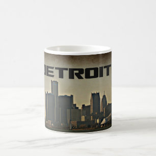 Taza De Café Detroit Skyline Coffee Mug