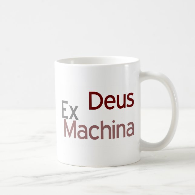 Taza De Café Deus ex machina (Derecha)
