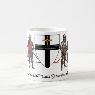 Taza De Café Deutscher Orden Ritter mit Schild