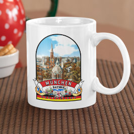 Taza De Café Deutschland München Vintage souvenir
