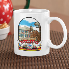 Taza De Café Deutschland Schwabach Vintage souvenir