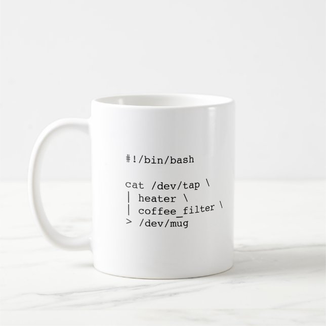 Taza De Café /dev/mug (Izquierda)