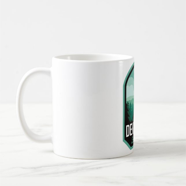 Taza De Café Devils Den State Park AR Camping (Izquierda)