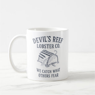 Taza De Café Devil's Reef Lobster - Atraparemos lo que otros te
