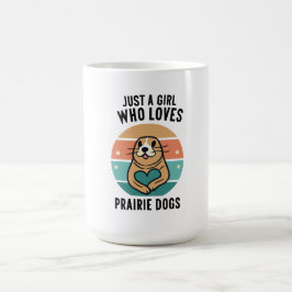 Taza De Café Devoción: Sólo un Chica que ama a los perros de la