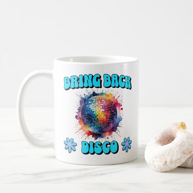 Taza De Café Devolver disco (Con donut)