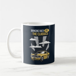 Taza De Café Devolver el coche clásico del músculo retro