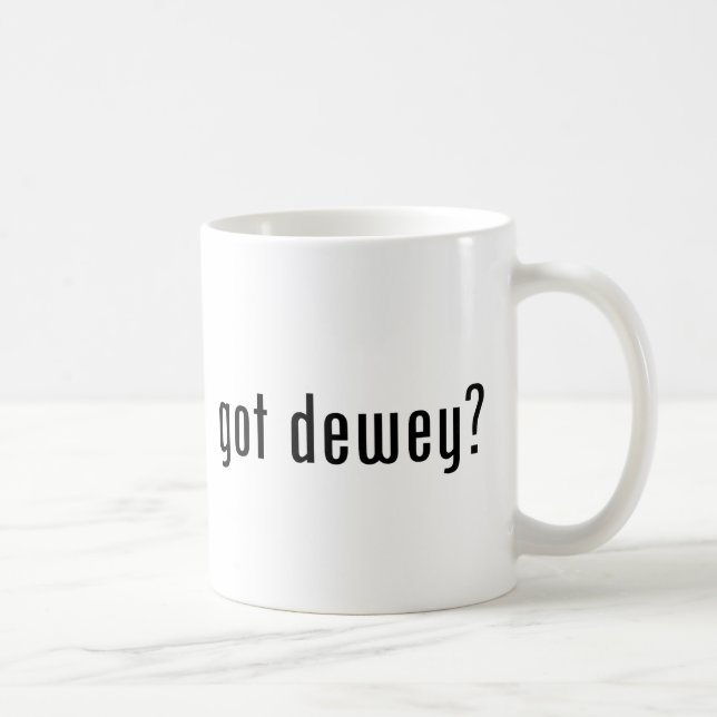 Taza De Café ¿Dewey conseguido? (Derecha)