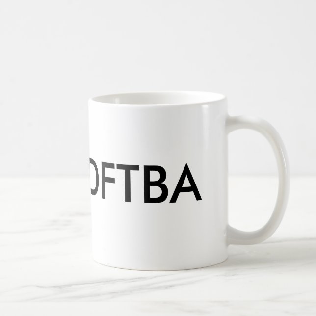 TAZA DE CAFÉ DFTBA, DFTBA (Derecha)