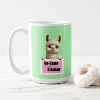 Taza De Café Di-llama en la Cocina