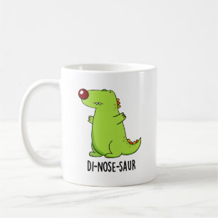 Taza De Café Di-nose-saur Funny Dinosaur Pun
