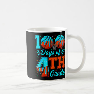 Taza De Café Día 100 4to Grado Baloncesto Día 100 Escuela