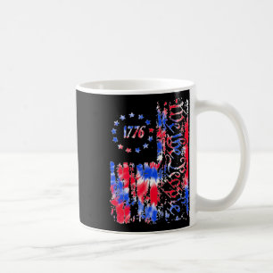 Taza De Café Día Bandera Estadounidense Patriótica 1776 We The