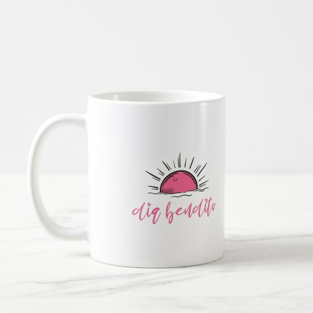 Taza De Café Dia Bendito Tiene Un Día Bendito (Izquierda)