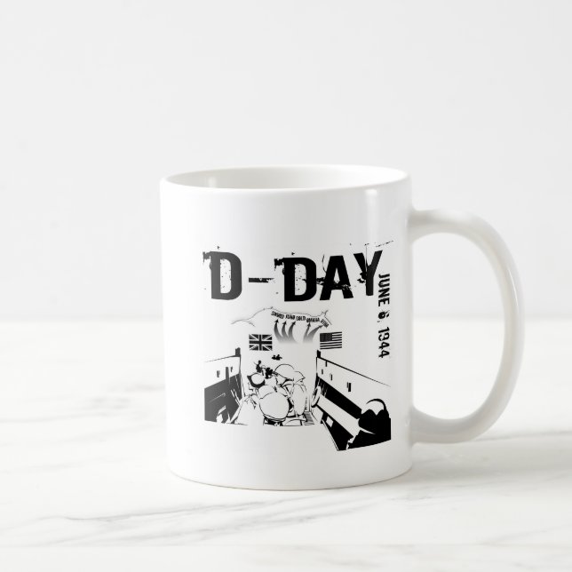Taza De Café DÍA D 6 de junio de 1944 (Derecha)