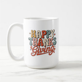 TAZA DE CAFÉ DÍA DE ACCIÓN DE GRACIAS