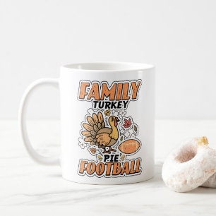 Taza De Café Día de Acción de Gracias de la Liga Turca de Fútbo