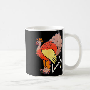 Taza De Café Día de Acción de Gracias Howdy Turquía