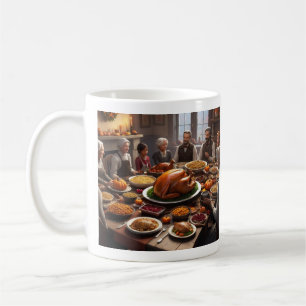Taza De Café (Día de Acción de Gracias y Familia II) Classic Mu