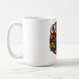Taza De Café Día de Admisión Vintage California Oso Retro & Ama