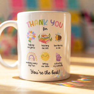Taza De Café Día de agradecimiento a maestros regalo de guarder