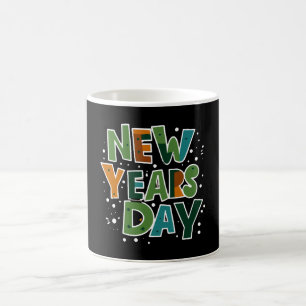 Taza De Café Día de Año Nuevo