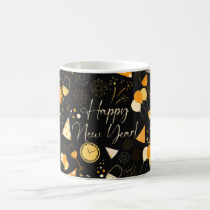 Taza De Café Día de Año Nuevo