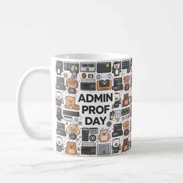 Taza De Café Día de Apreciación de Administración (Izquierda)