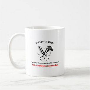Taza De Café Día de Apreciación Hairstylist