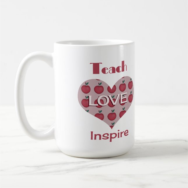Taza De Café Día de aprecio del profesor (Izquierda)