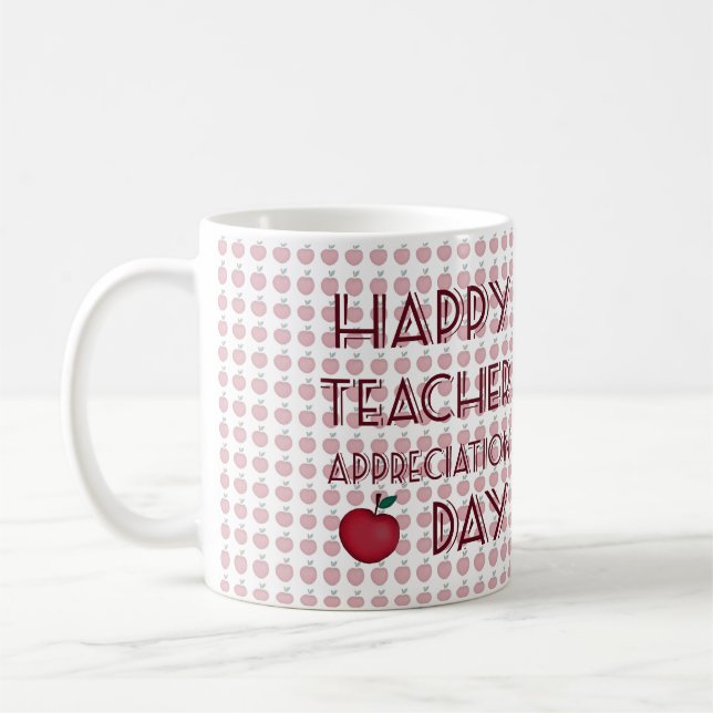 Taza De Café Día de aprecio del profesor (Izquierda)