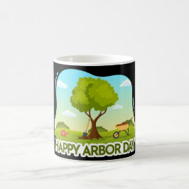 Taza De Café Día de Arbor