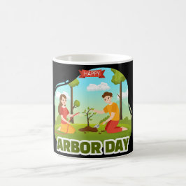 Taza De Café Día de Arbor