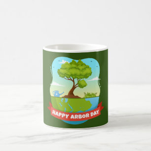 Taza De Café Día de Arbor
