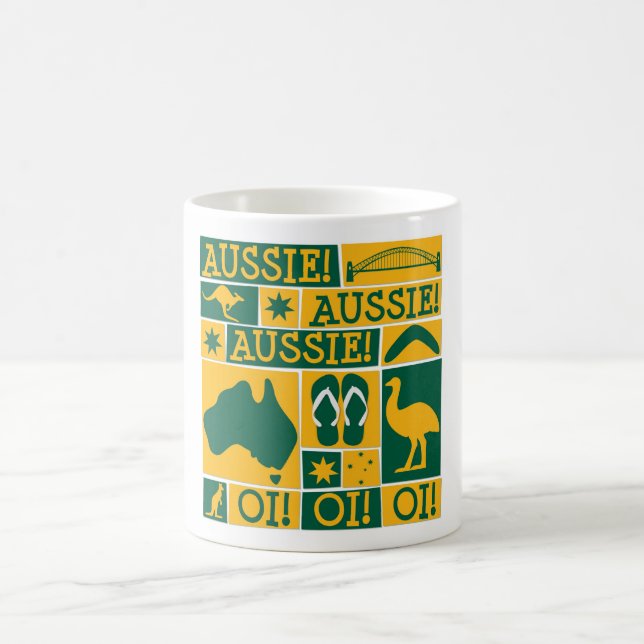 Taza De Café Día de Australia (Centro)