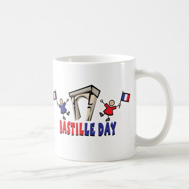Taza De Café ¡Día de Bastille! (Derecha)